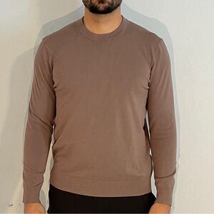 H&M Slim Fit Brown Sweater